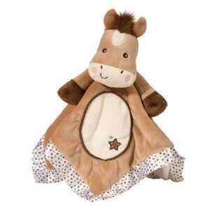 New w/Tag Douglas Baby Lil Snuggler Brown Pony  Security Blanket Lovey